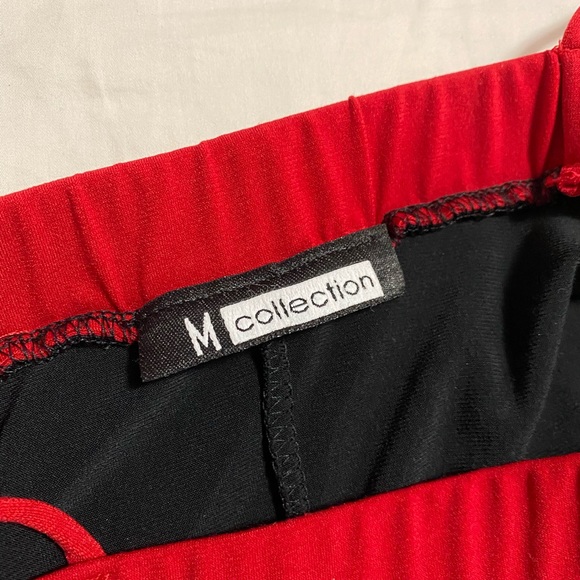 Black and red laced dress - Picture 3 of 3